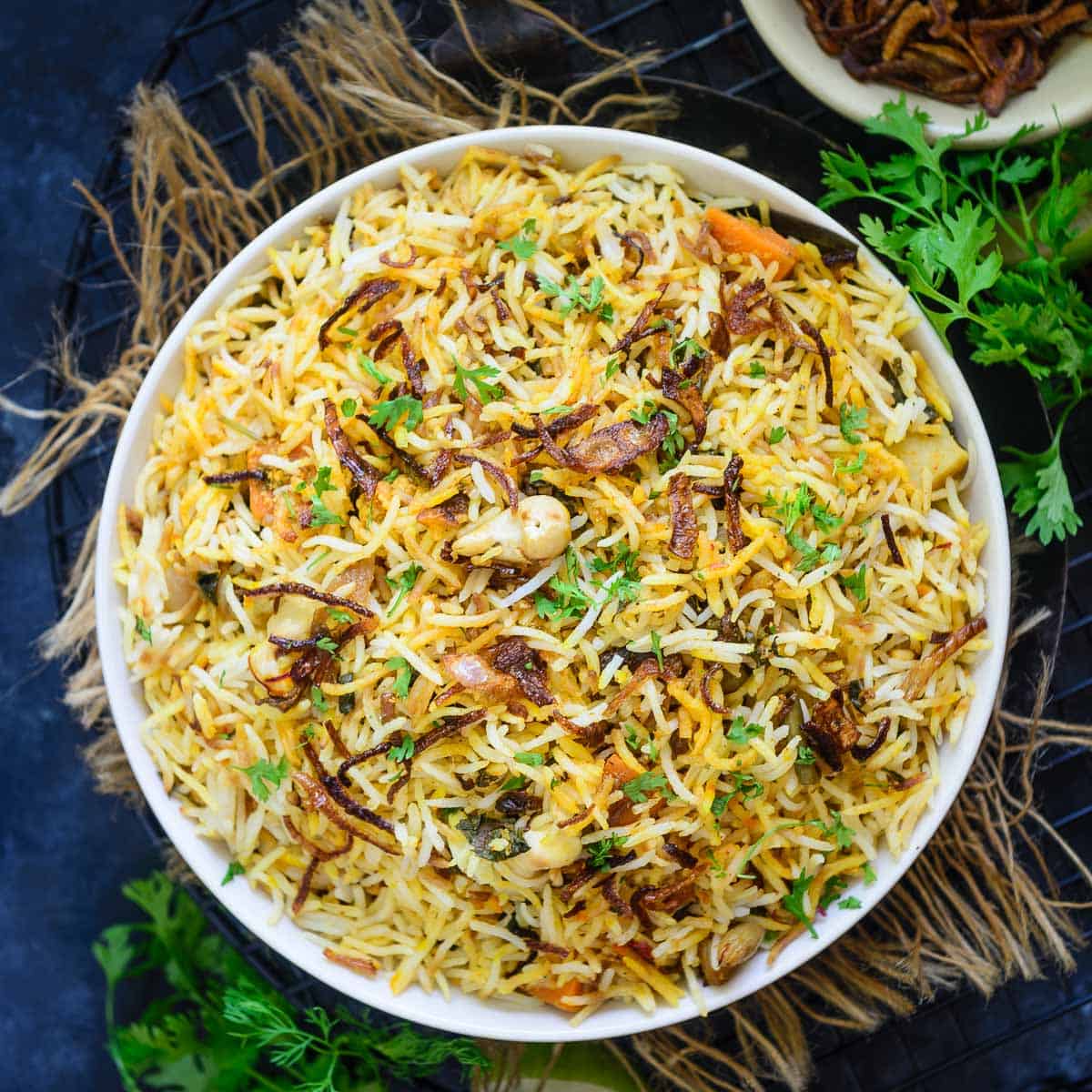 Vegetable Dum Biryani